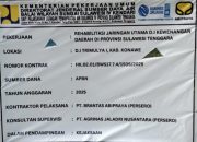 Tak Di cantumkan Nilai Anggarannya Proyek Irigasi Di desa Trimulya Di Sorot Warga