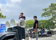 Aksi di Kemenag Sultra, Massa Soroti Dugaan Pengaturan Pengadaan E-Katalog Dan RUP