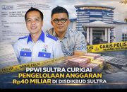Surat klarifikasi Tak Dijawab Ketua PPWI Sultra Curigai Pengelolaan anggaran Rp.40 Miliar Disdiskbud sultra,