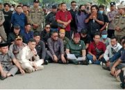 PB.HAM KONAWE RAYA GERUDUK DPRD KONAWE GELAR AKSI DAMAI DAN AMAN