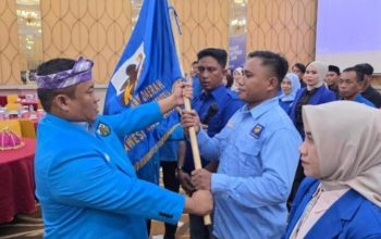 Ketua Umum DPP KNPI Lantik Pengurus Baru KNPI Sultra Periode 2026–2029