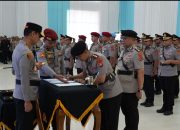 Kapolda Sultra Pimpin Sertijab Sejumlah Pejabat Utama dan Kapolres Jajaran Serta Lantik Kapolres Konawe Kepulauan