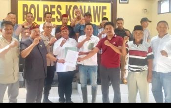 Polres Konawe Fasilitasi Mediasi, Sengketa Lahan PT SJAP dan Masyarakat Berujung Kesepakatan Damai