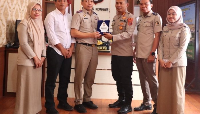 Kapolres Konawe dan Kantah ATR/BPN Perkuat Sinergi, Wujudkan Pengamanan Aset dan Penyelesaian Masalah Pertanahan
