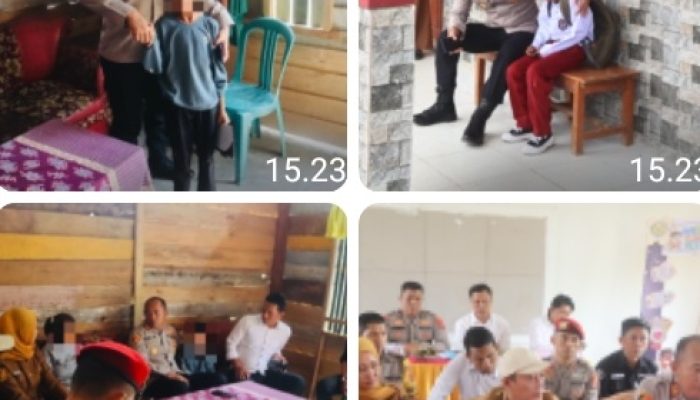 Redam Polemik Dugaan Bullying, Kapolres Konawe Rangkul Sekolah dan Orang Tua Siswa Dorong Perdamaian dan Masa Depan Anak