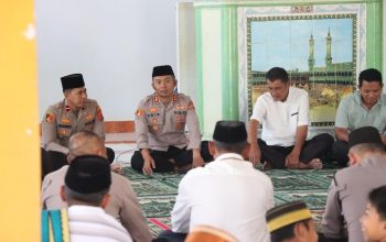 Safari Kamtibmas, Kapolres Konawe Sambangi Polsek Onembute dan Serap Aspirasi masyarakat Lewat Jumat Curhat