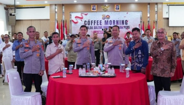 Perkuat Sinergi dengan Insan Pers, Kapolda Sultra: Informasi Harus Akurat, Edukatif dan Berimbang