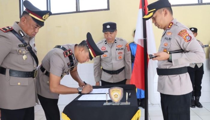 Kapolres Konawe Pimpin Pelantikan Kabag Ops dan Sertijab Kasat Lantas, Bawa Semangat Baru Tingkatkan Pelayanan