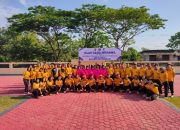 Semarak Hari Lalu Lintas Bhayangkara ke-71, Kapolres Konawe dan Personel Jaga Kebugaran serta Kekompakan