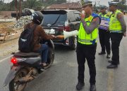 Tekan Angka Kecelakaan, Sat Lantas Polres Konawe Gelar Patroli Simpatik “Selamat Sampai Tujuan” di Jalan Poros Pondidaha