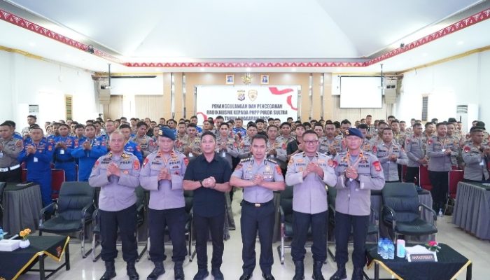 Polda Sultra Perkuat Pencegahan Radikalisme, 250 Personel Ikuti Pembekalan Wawasan Kebangsaan